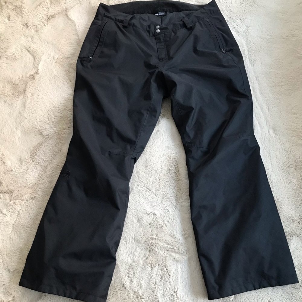 North face snow pants, XL, black